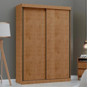 Guarda Roupa 2 Portas Madeira Maciça Arno Freijó G74 - Gran Belo