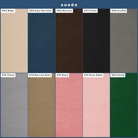 Catálogo de Tecidos e Cores para Poltronas e Puffs - D'Rossi - Bouclê