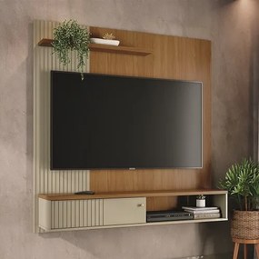 Bancada Suspensa Aurora Cumaru/Opala - Madetec Móveis