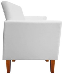 POLTRONA JADE CORINO BRANCO PES CHANFRAD