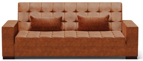 Sofá Cama Casal 3 Lugares 210cm Lisboa Corano Nozes  D03 - D'Rossi