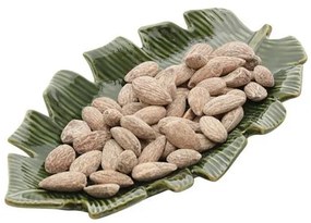 Folha Decorativa Cerâmica Banana Verde