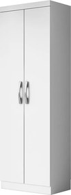Armário Multiuso 170cm Lavanderia 2 Portas Folly A09 - D'Rossi - Branco