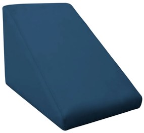 Rampa Pet Almofadada Veludo Cores para Cachorros e Gatos Rampinha Pet - Azul Marinho