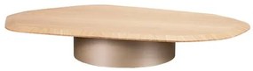 Mesa Centro Auris Baixa Carvalho Base Champagne - 77934 Sun House