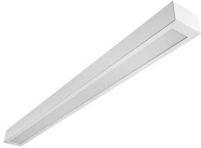 Plafon Led Sobrepor Aluminio Branco 36W Valencia - LED BRANCO QUENTE (3000K)