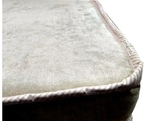Puff Multifuncional Banco Colchão E Poltrona Suede (Preto, Preto)