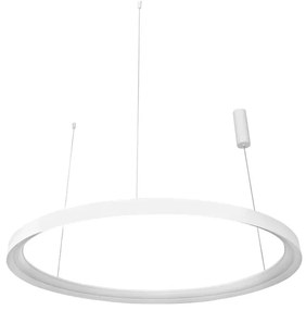 Pendente Led Metal Alumínio 60w 3000k Giro - BRANCO
