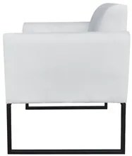 Poltrona Decorativa Base Industrial Preto Maressa S10 Suede Cinza - Ib