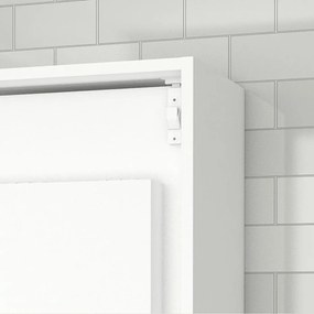 Tábua de Passar Roupa Retrátil Porta Basculante Nicho Branco