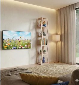 Estante Componível Tower Pinus Woodyou 175x38x34 cm