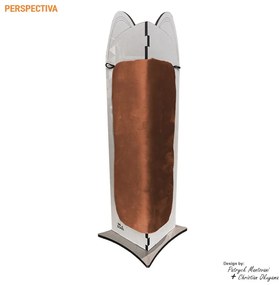 Arranhador de Sofá para Gatos B300 Bege/Terracota - Sheep Estofados - Bege