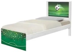 Cama Solteiro Infantil Para Colchão 188x88cm Futebol K06 - Mpozenato