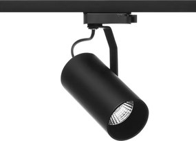 Spot Sobrepor Trilho Flow Par20 Ø7,2cm 15w - PRETO
