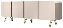 Balcão Aparador Buffet Piacente H01 Off White - Mpozenato