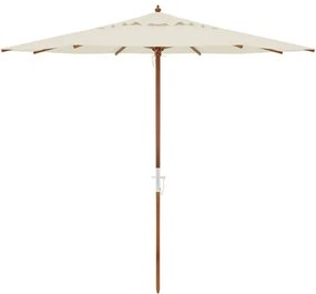 Ombrellone Poliéster Veranu Bege - 300 cm - 69130 Sun House