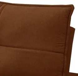 Sofá Retrátil Reclinável 3 Lugares 210cm Damy F05 Veludo Terracota - M