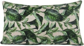 Capa almofada LYON Veludo estampado Folhagem 30x50cm