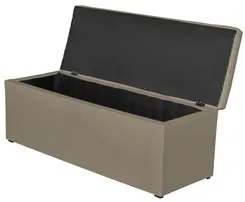 Calçadeira Baú 160 cm Paris Corano Areia - JS Móveis