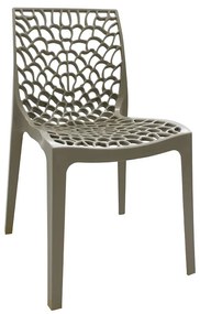 Cadeira Gruvyer Sala de Jantar Nude - D'Rossi
