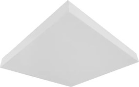 Plafon Led Sobrepor Quadrado Branco 54W Valencia - LED BRANCO FRIO (6500K)
