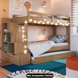 Treliche Infantil Com Escada e Nichos Infix C06 Aveiro - Mpozenato