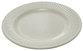 Prato Raso De Cerâmica Lines Creme 27,5cm 17889 Wolff