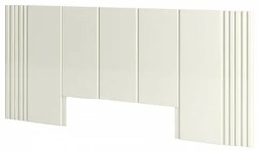 Cabeceira Painel Casal Pajucara na cor Off White 270cm - 64753 Sun House