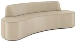 Sofá 4 Lugares para Sala de Estar Living 260cm Koane D06 Facto Pérola