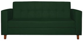 Kit Sofá 2 Lugares e 2 Poltronas Denver Suede Verde - ADJ Decor