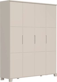 Guarda-Roupa Luna Max 4 Portas - Areia