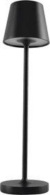Luminaria De Mesa Led Dimerizavel 1,5W 3000K Battery - PRETO