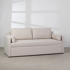 Sofá-Cama Lipo Trama Miuda Aveia - 2,02m