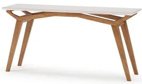 Aparador Olegario Cor Champagne Com Vidro Off White 160cm - 76640 Sun House