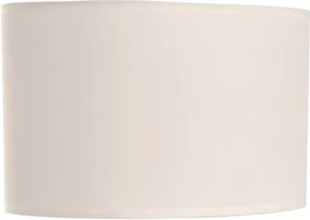 Cúpula Cilíndrica Bege Para Abajur Ø30cm