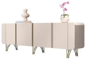 Balcão Aparador Buffet Anabelle Off H01 - D'Rossi - Off White