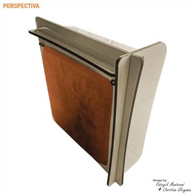 Arranhador de Gato para Cama Box B400 Bege/Terracota - Sheep Estofados - Bege
