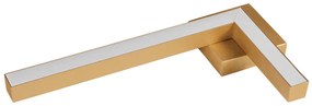 Arandela / Plafon Play Retangular 24,5X45Cm Led 12,3W Bivolt / "l" C/... (FN-F - Fendi Fosco, 4000k)