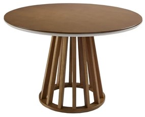 Mesa de Jantar Redonda sem Vidro 120 cm Kovel - DT 55243