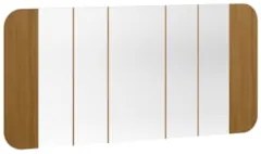 Espelho Decorativo Sala de Estar 152cm Com LED Zuni Ypê N02 - Mpozenat