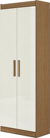 Armário Multiuso 183cm Lavanderia 4 Prateleiras Rita Atacama/Off White A09 - D'Rossi