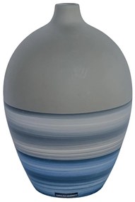 Vaso decorativo em Cerâmica 18x07 - Lagunas Fosco Kleiner