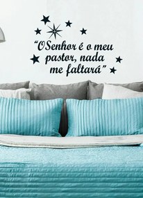 Adesivo Decorativo o Senhor é Meu Pastor 1 Peça