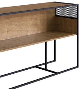 Aparador com Nicho New Vermont e Preto 160 cm - D'Rossi
