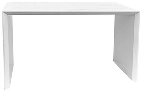 Mesa Lateral Contemporânea Puff Alive - Lâmina Branco Escovado Kleiner