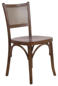 Cadeira de Jantar Cálix com Tela Cappuccino - WP 58395