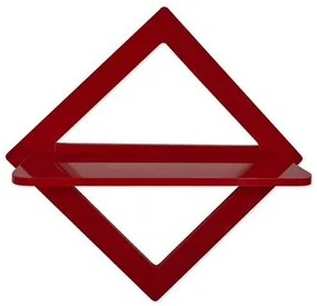 Estante Aérea Diamante Vermelho com Brilho Woodyou
