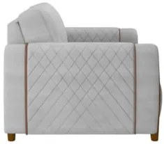 Kit 2 Poltronas Decorativas para Sala de Estar 98cm Amaranto Z32 Velud