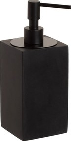 Porta Sabonete Líquido em Resina – Sottile Casa  Preto Fosco - Black Matte