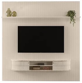 Home Suspenso New Bugatti Calacata/Off White - Madetec Móveis